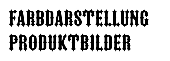 Farbdarstellung-Produktbilder